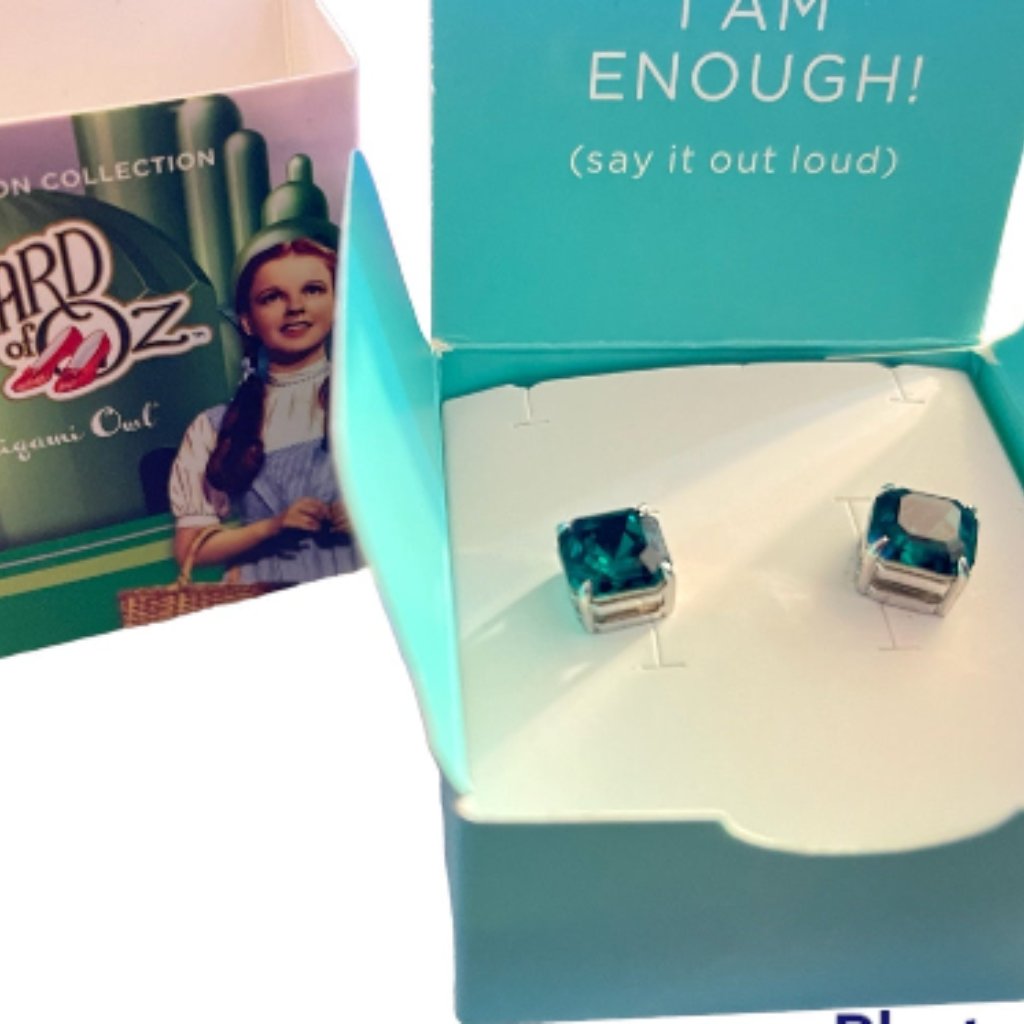 Origami Owl Emerald Earrings - Wizard Of Oz 36$